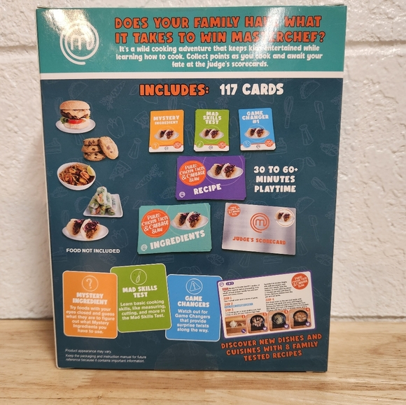 Master Chef Family Cooking Game Bite-Sized Edition Brand New - Picture 3 of 6